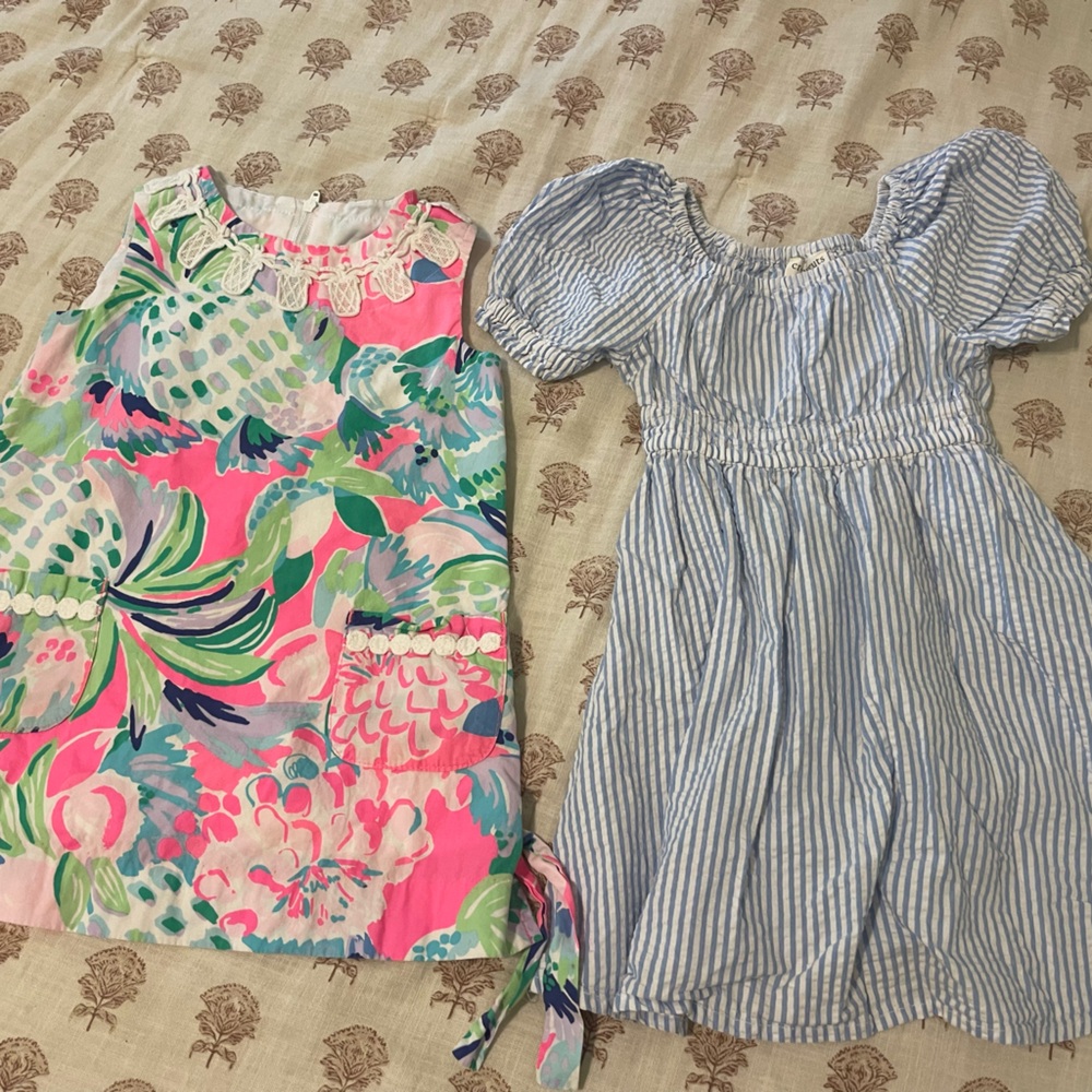 Crew Cuts and Lilly Pulitzer 2T dress set